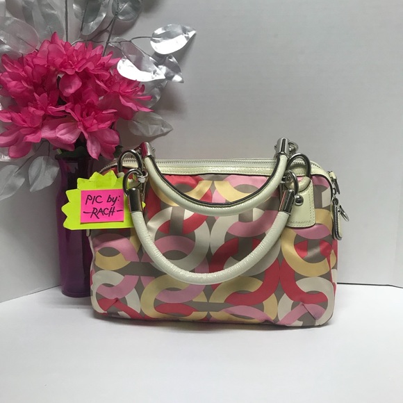 COACH KRISTIN 22744 Satchel HandBag Purse+Wristlet - Picture 3 of 12